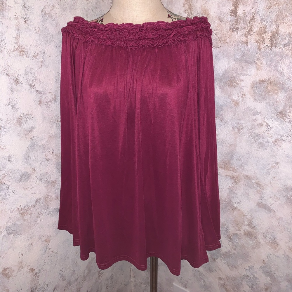 Off the shoulder boutique blouse